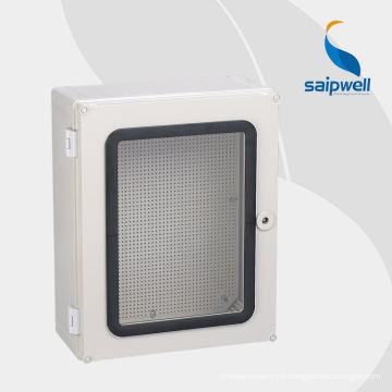 Couverture transparente de PC de Saip / Saipwell IP66, clôture imperméable inférieure d&#39;ABS dans la vente chaude SP-AT-504019